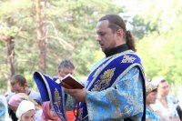 17-Божественная литургия Архиерейским чином на Святом Ключе г.Семипалатинска