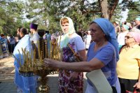 20-Божественная литургия Архиерейским чином на Святом Ключе г.Семипалатинска