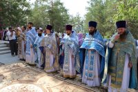 24-Божественная литургия Архиерейским чином на Святом Ключе г.Семипалатинска