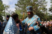 26-Божественная литургия Архиерейским чином на Святом Ключе г.Семипалатинска