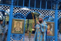 30-Божественная литургия Архиерейским чином на Святом Ключе г.Семипалатинска