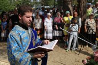 31-Божественная литургия Архиерейским чином на Святом Ключе г.Семипалатинска