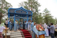 43-Божественная литургия Архиерейским чином на Святом Ключе г.Семипалатинска