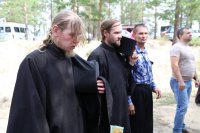 56-Божественная литургия Архиерейским чином на Святом Ключе г.Семипалатинска