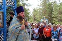 58-Божественная литургия Архиерейским чином на Святом Ключе г.Семипалатинска