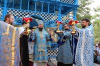 63-Божественная литургия Архиерейским чином на Святом Ключе г.Семипалатинска