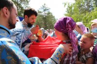 65-Божественная литургия Архиерейским чином на Святом Ключе г.Семипалатинска