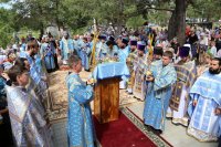 71-Божественная литургия Архиерейским чином на Святом Ключе г.Семипалатинска