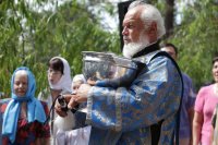 77-Божественная литургия Архиерейским чином на Святом Ключе г.Семипалатинска