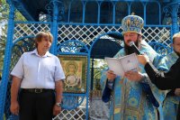 80-Божественная литургия Архиерейским чином на Святом Ключе г.Семипалатинска