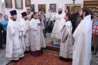 4-В храме во имя Архистратига Божия Михаила пос. Шульбинск Восточно-Казахстанской области молитвенно отметили престольное торжество