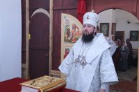 6-В храме во имя Архистратига Божия Михаила пос. Шульбинск Восточно-Казахстанской области молитвенно отметили престольное торжество