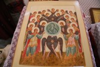 21-В храме во имя Архистратига Божия Михаила пос. Шульбинск Восточно-Казахстанской области молитвенно отметили престольное торжество