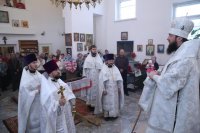 33-В храме во имя Архистратига Божия Михаила пос. Шульбинск Восточно-Казахстанской области молитвенно отметили престольное торжество