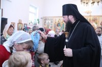 36-В храме во имя Архистратига Божия Михаила пос. Шульбинск Восточно-Казахстанской области молитвенно отметили престольное торжество