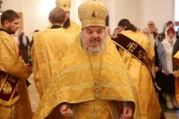 9-Преосвященный епископ Амфилохий совершил Воскресную литургию в соборе Андрея Первозванного г.Усть-Каменогорска