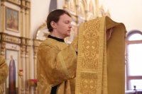 19-Преосвященный епископ Амфилохий совершил Воскресную литургию в соборе Андрея Первозванного г.Усть-Каменогорска