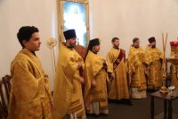 21-Преосвященный епископ Амфилохий совершил Воскресную литургию в соборе Андрея Первозванного г.Усть-Каменогорска