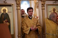 27-Преосвященный епископ Амфилохий совершил Воскресную литургию в соборе Андрея Первозванного г.Усть-Каменогорска