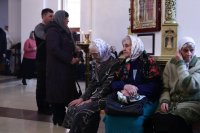 36-Преосвященный епископ Амфилохий совершил Воскресную литургию в соборе Андрея Первозванного г.Усть-Каменогорска