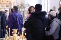 38-Преосвященный епископ Амфилохий совершил Воскресную литургию в соборе Андрея Первозванного г.Усть-Каменогорска