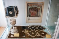 8-Митрополит Александр посетил выставку, посвященную 700-летию со дня рождения преподобного Сергия Радонежского