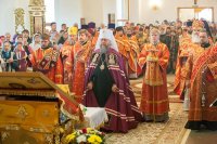 3-День памяти святителя Николая Мирликийского и принесение Пояса Богородицы молитвенно почтили в Усть-Каменогорске