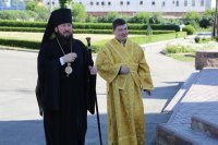 1-Служение епископа Амфилохия в Неделю всех святых в земле Русской просиявших