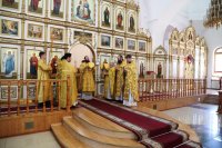 10-Служение епископа Амфилохия в Неделю всех святых в земле Русской просиявших