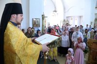 19-Служение епископа Амфилохия в Неделю всех святых в земле Русской просиявших