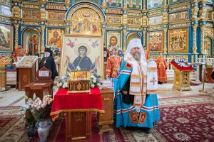 В день памяти равноапостольных Кирилла и Мефодия в Успенском соборе Астаны состоялся праздничный молебен