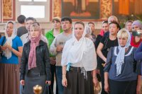 7-В день памяти равноапостольных Кирилла и Мефодия в Успенском соборе Астаны состоялся праздничный молебен
