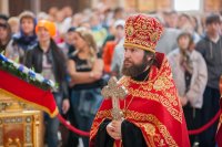 11-В день памяти равноапостольных Кирилла и Мефодия в Успенском соборе Астаны состоялся праздничный молебен