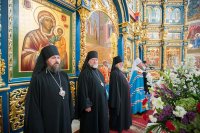 12-В день памяти равноапостольных Кирилла и Мефодия в Успенском соборе Астаны состоялся праздничный молебен
