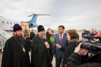 7-Верующие Семипалатинска поклоняются Поясу Богоматери