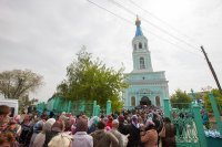 24-Верующие Семипалатинска поклоняются Поясу Богоматери