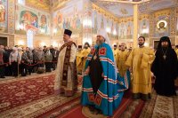 3-В Астану принесены честные мощи великомученицы Варвары. Литургия с участием епископа Усть-Каменогорского и Семипалатинского Амфилохия в главном храме страны