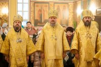 8-В Астану принесены честные мощи великомученицы Варвары. Литургия с участием епископа Усть-Каменогорского и Семипалатинского Амфилохия в главном храме страны