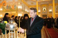 6-Епископ Амфилохий принял участие во встрече с Председателем Государственной Думы Федерального Собрания Российской Федерации в Астане