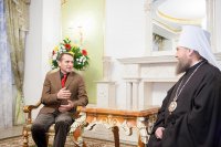 14-Епископ Амфилохий принял участие во встрече с Председателем Государственной Думы Федерального Собрания Российской Федерации в Астане