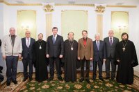 19-Епископ Амфилохий принял участие во встрече с Председателем Государственной Думы Федерального Собрания Российской Федерации в Астане