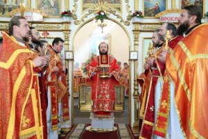 Соборное служение духовенства Усть-Каменогорского благочиния