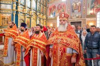 6-В Астане прошли церковные торжества по случаю принесения Пояса Богородицы с участием всех казахстанских архипастырей