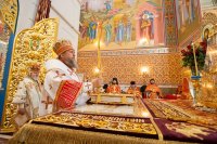 17-В Астане прошли церковные торжества по случаю принесения Пояса Богородицы с участием всех казахстанских архипастырей