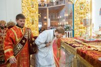 21-В Астане прошли церковные торжества по случаю принесения Пояса Богородицы с участием всех казахстанских архипастырей