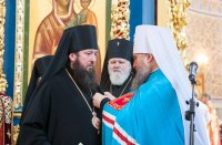 39-В Астане прошли церковные торжества по случаю принесения Пояса Богородицы с участием всех казахстанских архипастырей