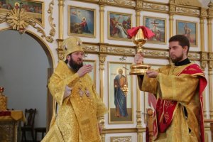 Служение епископа Амфилохия в Неделю 7-ю по Пятидесятнице