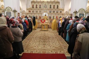 Служение епископа Амфилохия в Неделю по Воздвижении