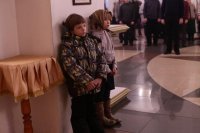 5-В неделю святых праотец Управляющий Усть-Каменогорской епархией совершил Литургию в Андреевском кафедральном соборе