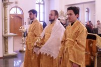 6-В неделю святых праотец Управляющий Усть-Каменогорской епархией совершил Литургию в Андреевском кафедральном соборе
